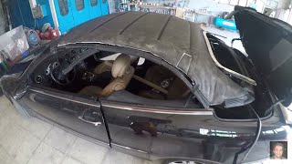 Mercedes-Benz CLK Cabriolet (2002–2009)  Soft top removal and repair screenshot 4