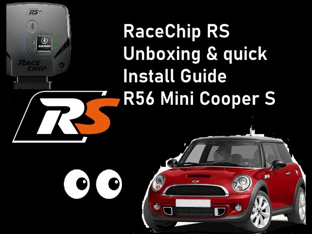R56 Mini Cooper S : RaceChip Unboxing and Install : Quick Guide RACE CHIP S サブコンミニクーパーSV16 r56