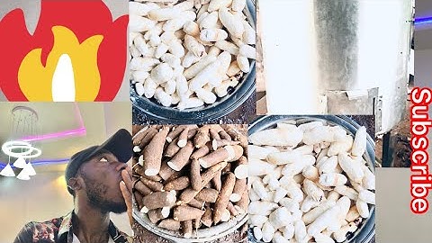 Best cassava peeling machine ever %98