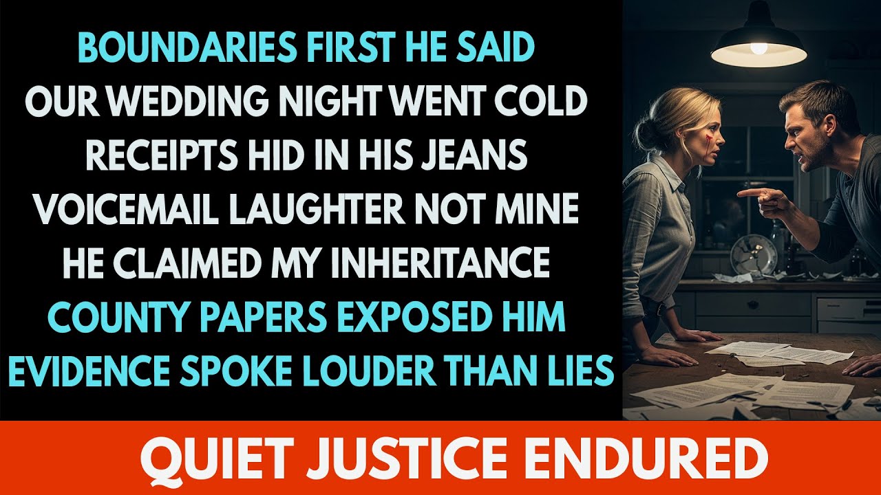 Husband Shut Me Out After Wedding Saying “Boundaries First ” He Never Expected What Came Next