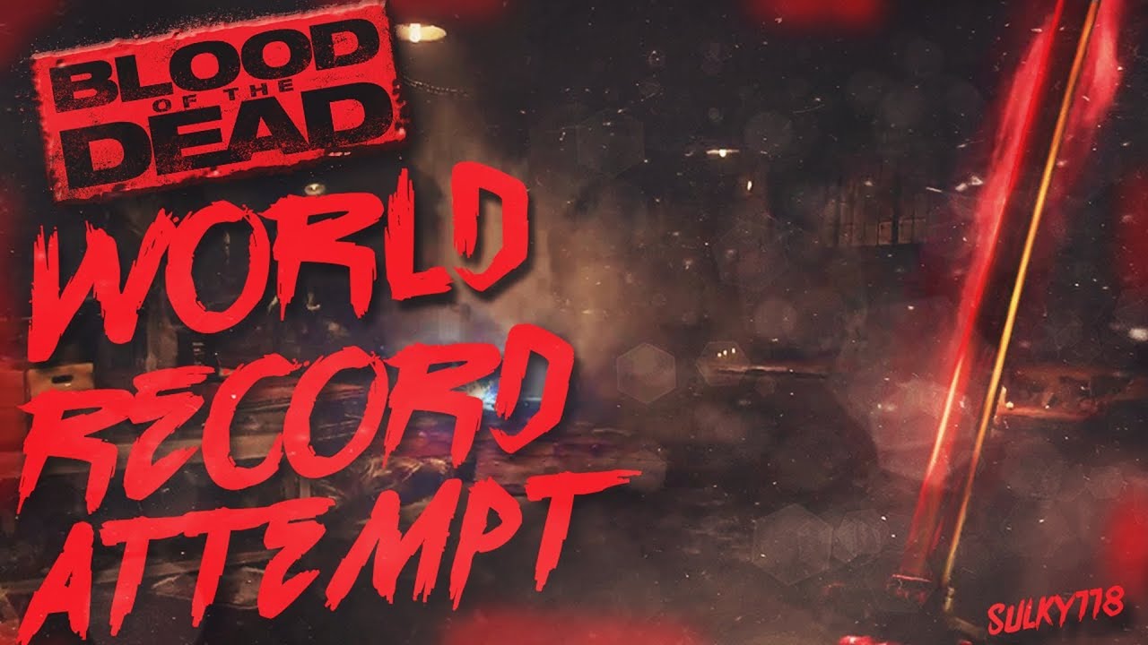 Black Ops Zombies World Record