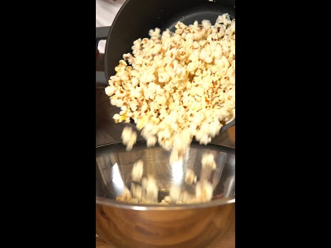 איך להכין פופקורן בסיר