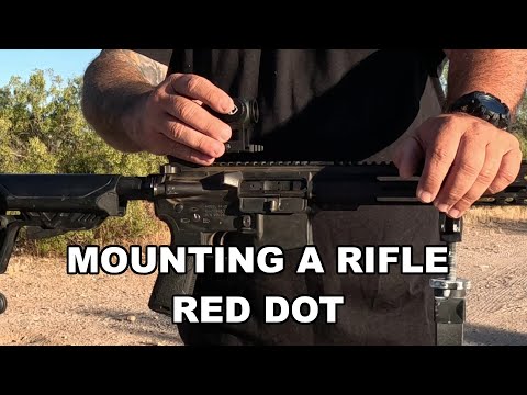Mounting A Rifle Red Dot