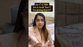 MBA Resume Verification Guide| B-School CV Audit| The Secret MBA Rules| Day 17 of MBA Before MBA