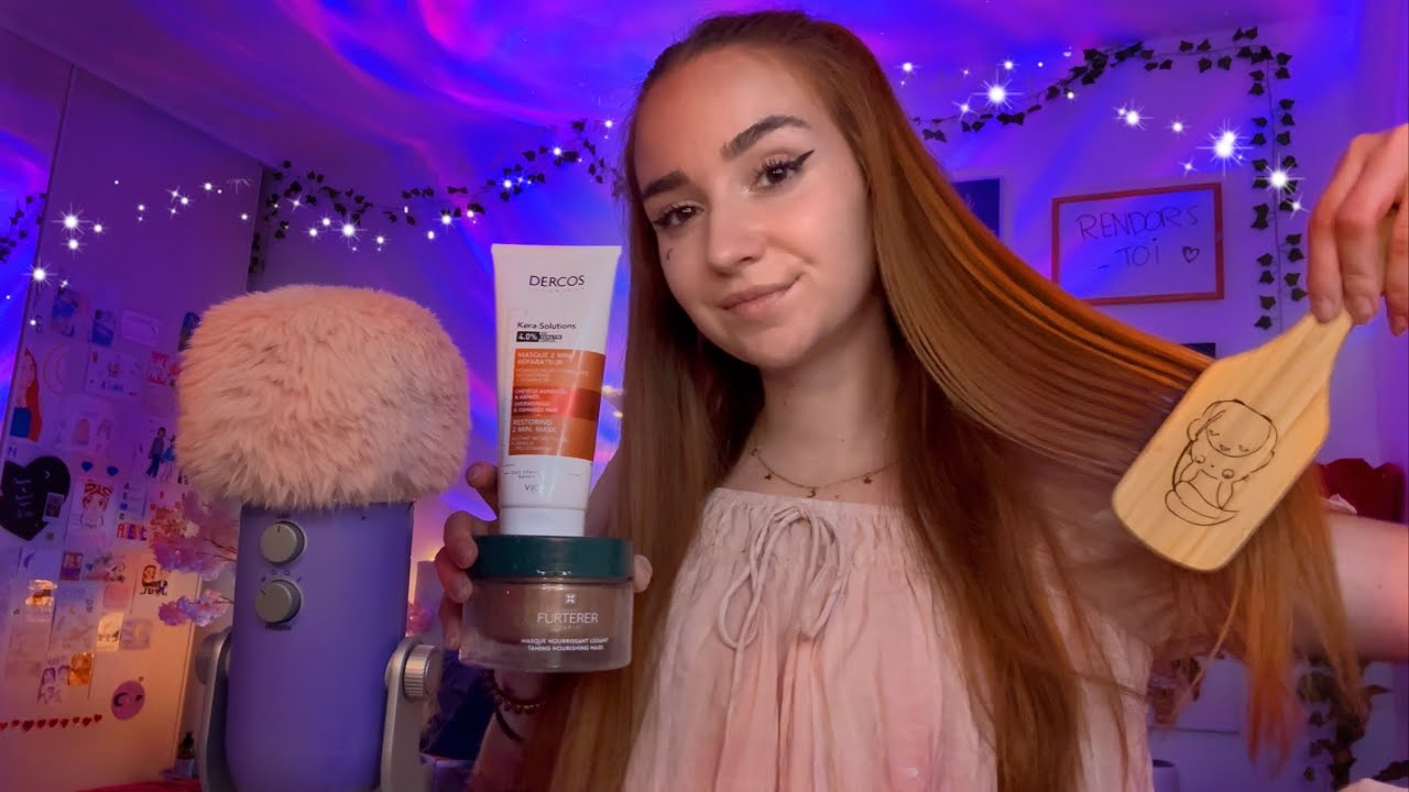 ASMR: CONSEILS CHEVEUX (Tout sur mes cheveux long)