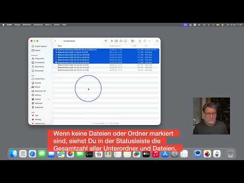 How to turn on the status bar in Finder - Instructions