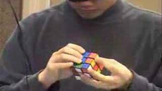 Tyson Mao Blindfold Rubiks Cube Solve -Berkeley Spring 2007