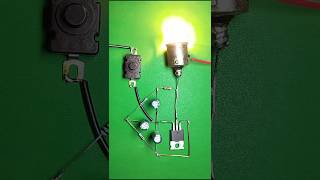 MOSFET flashing bulb circuit | bicycle indicator without relay #experiment #circuit #diy