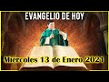 EVANGELIO DE HOY Miercoles 13 de Enero 2021 con el Padre Marcos Galvis