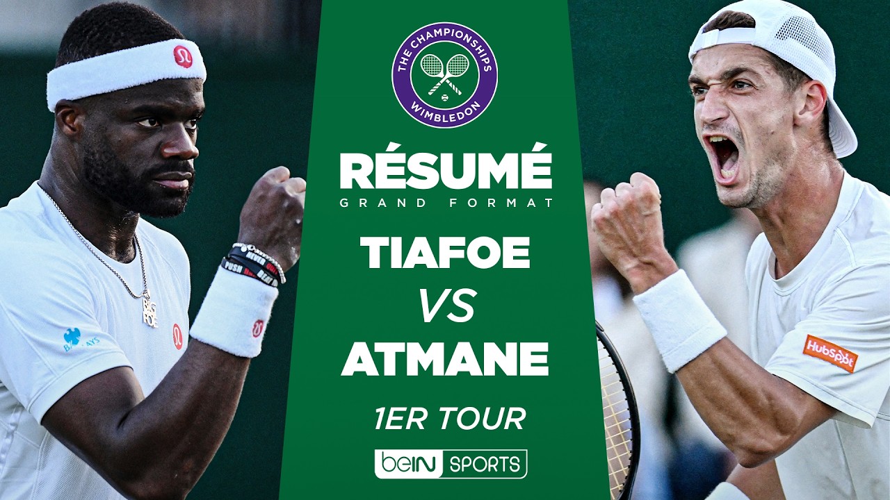 WIMBLEDON : Frances TIAFOE vs Térence ATMANE | 1er tour