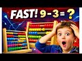 Abacus level 1 Small friends formula of -3 easy explanation 😊✨❤️#abacus #viral #trending 