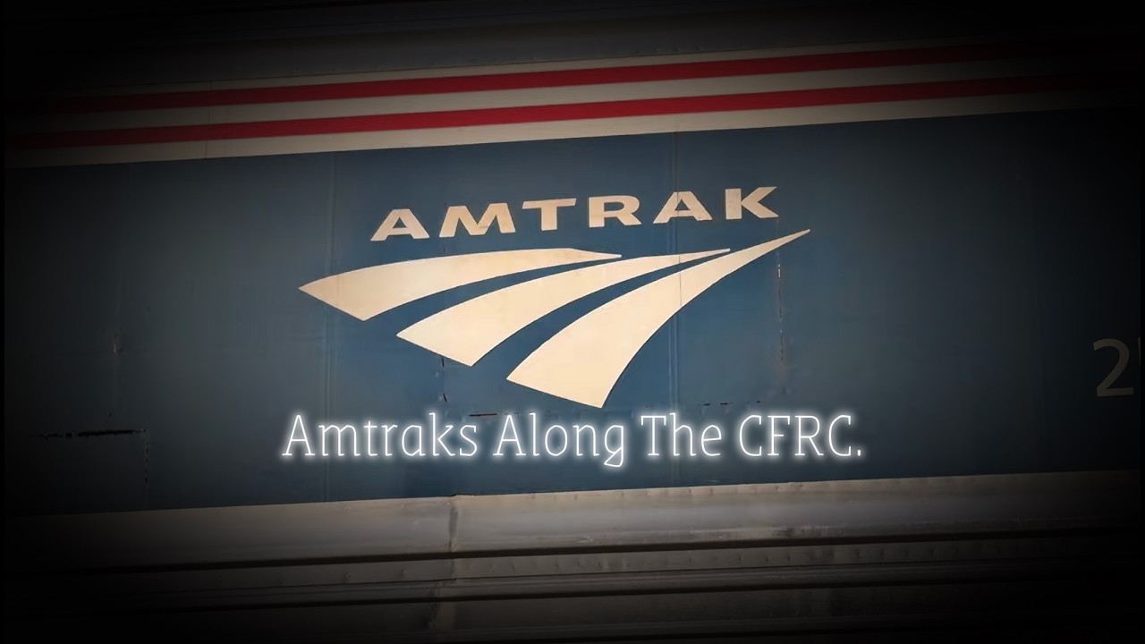 Amtrak Trains Along the CFRC Subdivision