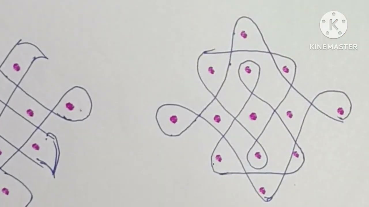 Very simple sikkukolam 