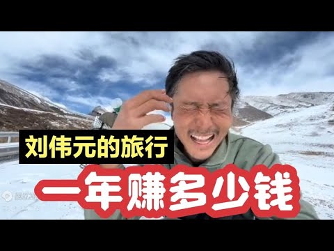独家详细揭秘,刘伟元的旅行拍短视频做自媒体,一年赚多少钱 - YouTube