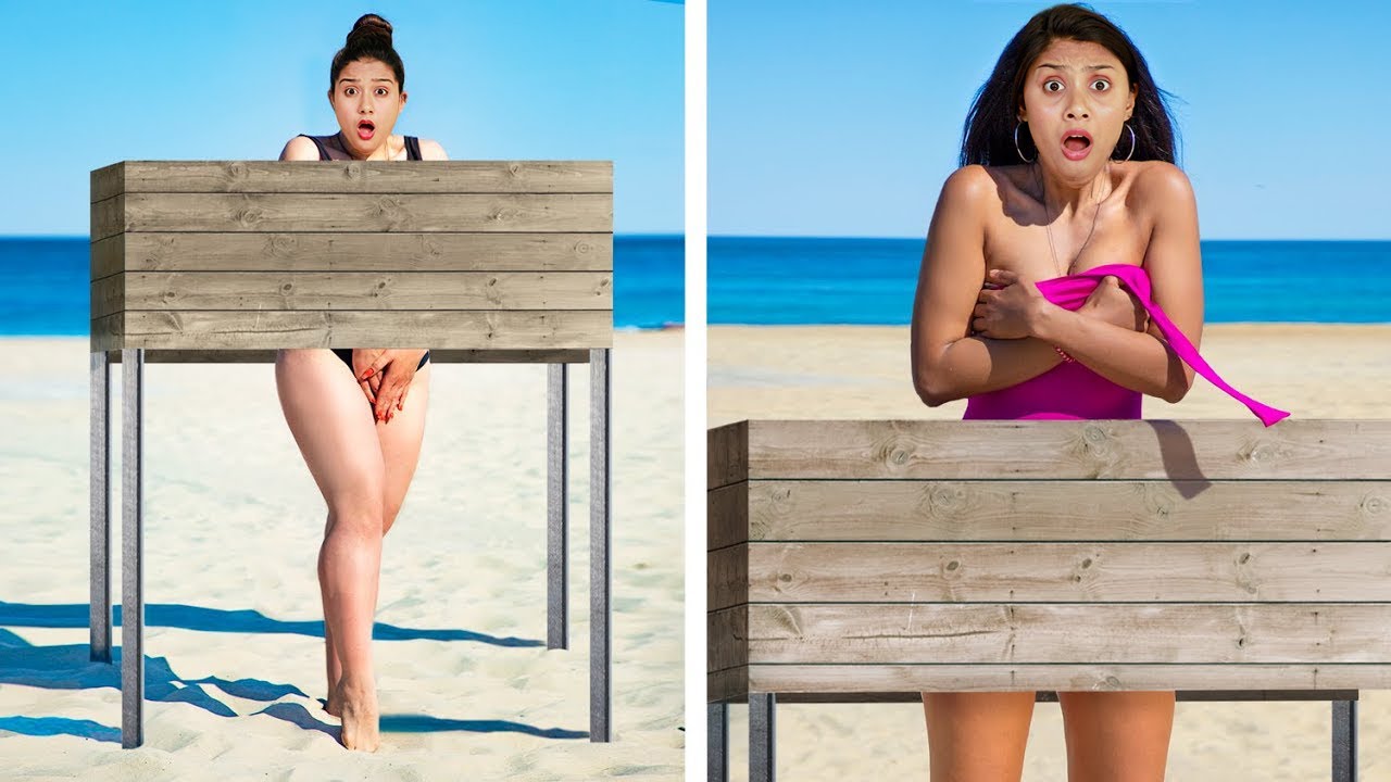 লম্বা মেয়ে VS বেটে মেয়ে - দারুন মজাদার কিছু  PROBLEMS & LIFE HACKS | Relatable Funny Situations