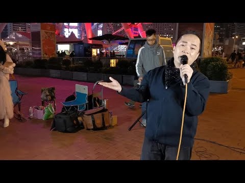 Andy🎤 愛的替身 / 舊情綿綿  (專業精神，帶病演出 / 星聲金曲 中環碼頭 2019/12/14)