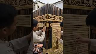 kaaba #diycrafts #islamicart #miniature #handmade #woodworking #shorts #creative