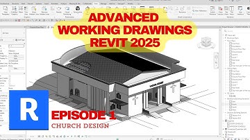 ADVANCED WORKING DRAWINGS IN REVIT 2025 - EPISODE 1 ( GRID LINES & DIMENSIONS OF EVERY SPACE )