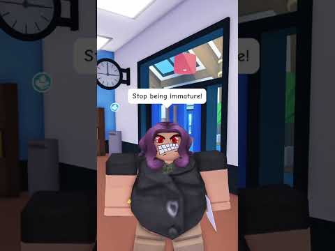 She Must ALWAYS Look At Her Phone BECAUSE OF THIS Adoptme Roblox Robloxshorts