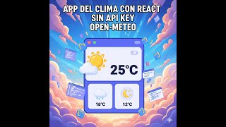 🚀 Construye una App del Clima con React, Vite y Tailwind CSS