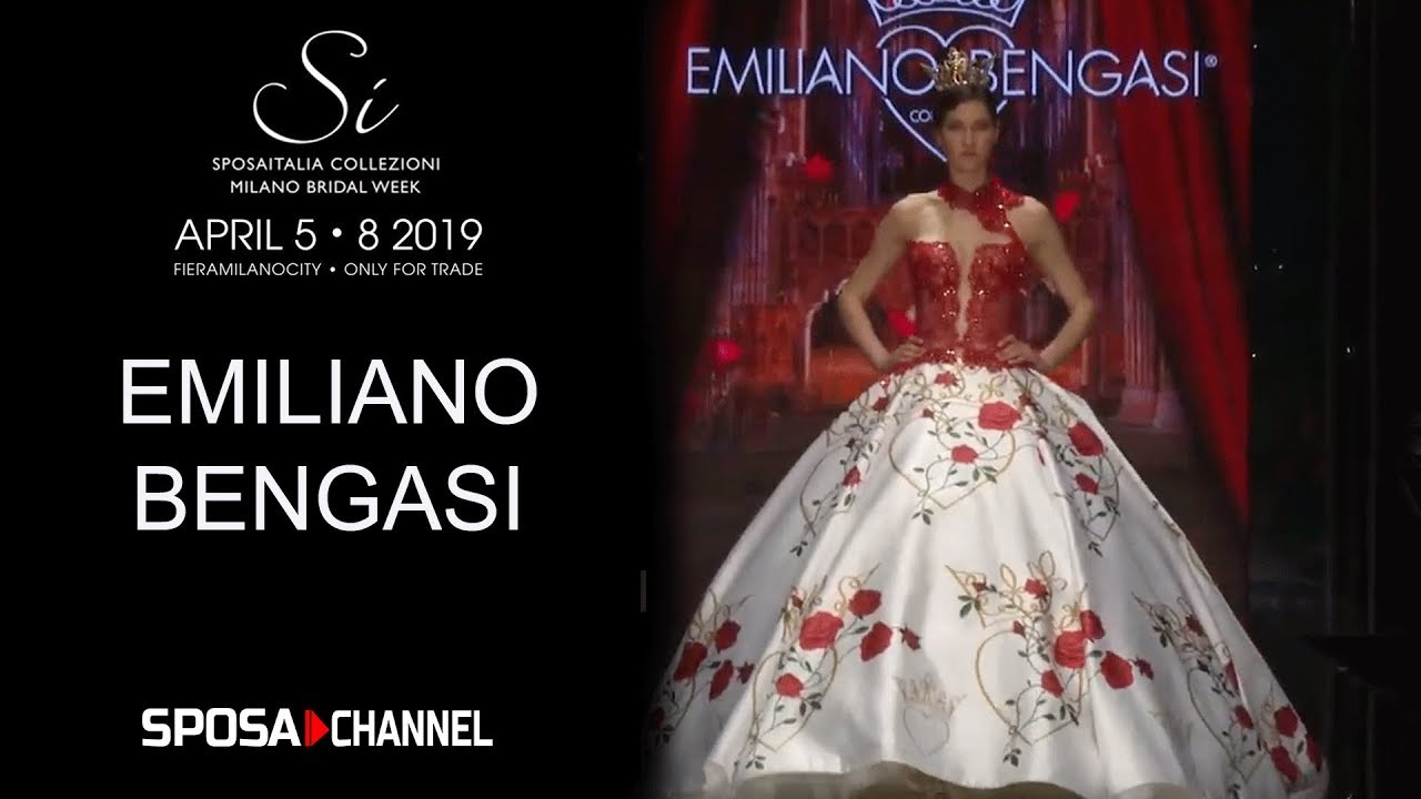 EMILIANO BENGASI  - Fashion Show - Si Sposaitalia 2019 - Collezione Abiti da Sposa 2020