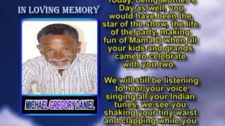 Michael Gregory Daniel memorial 2