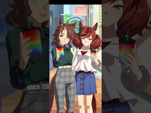 [ギャルさんぽ：ストリート] ナイスネイチャ【ウマ娘 プリティーダービー】