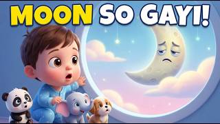 Baby Panda and Friends Save the Moon | Bedtime Kids Story