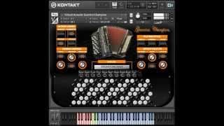 Video voorbeeld van "Virtual Acoustic - Guerrini Champion accordion for NI Kontakt VST"