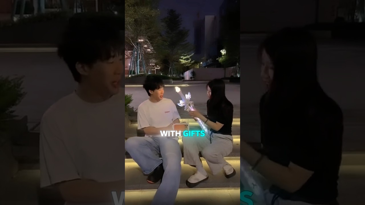 She surprises him in the coolest way possible