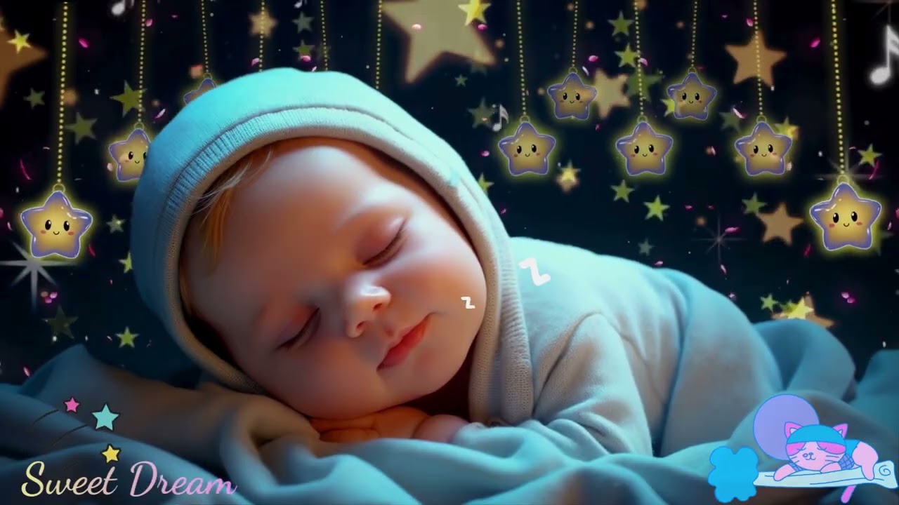 Baby Sleep Music 🌤 Calm Fussy Baby Fast | Mozart Brahms Daytime Lullaby