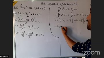 Anti-Derivatives (Part-1) | Mathematics | After SEE Bridge Course & CTEVT Entrance Preparation