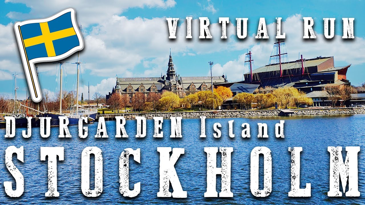🆃RE🅰DMILL | Virtual 🆁un - Stockholm - DJURGÅRDEN #stockholm #treadmill #djurgården #sweden