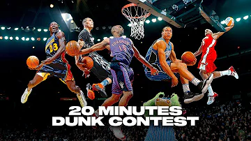 20 Minutes of LEGENDARY NBA All-Star Dunk Contest Moments 💥