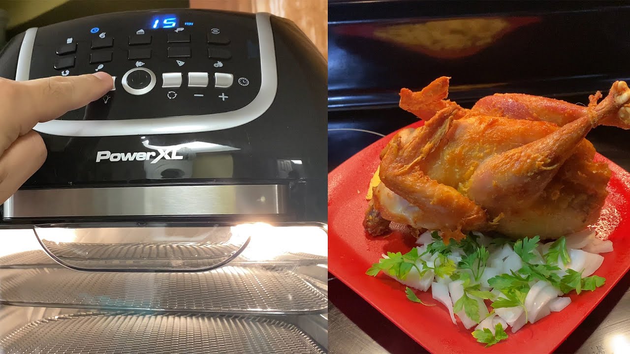 PowerXL 1700W 10-qt Vortex Air Fryer Pro Oven /w Presets on QVC 