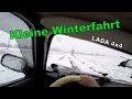 🚗 LADA Niva - Kleine Winterfahrt