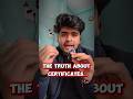 The Truth About Certificates Nobody Tells You #shorts #career