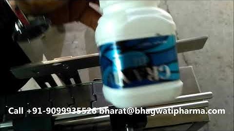 HDPE Square Bottle Automatic Wrap Around Sticker Labelling Machine (Servo Model)