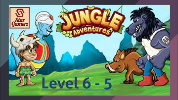 Jungle Adventures Level 6 - 5 | Android Video Game | Guide Addu Through an Epic Journey