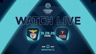 LIVE - SL Benfica v Lions de Geneve | #BasketballCL 2026-27 | Qualification Rounds