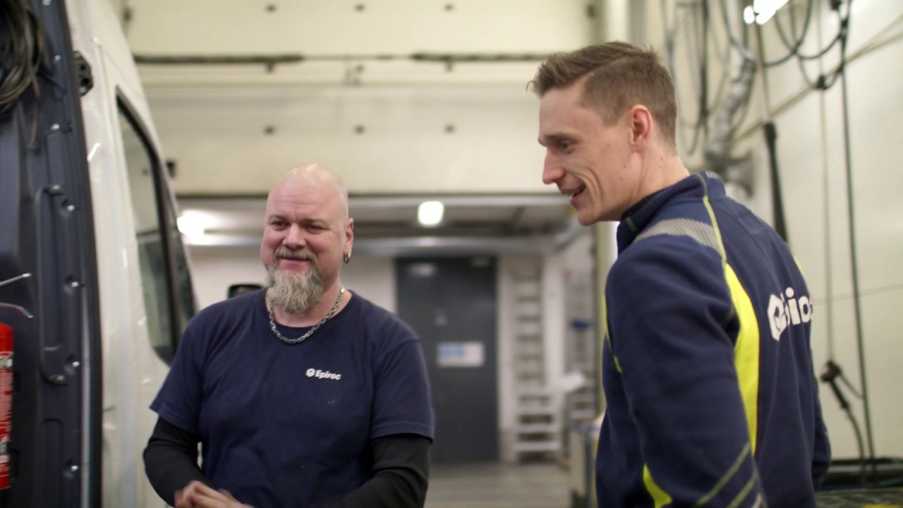 Möt Linus Palmquist - Servicetekniker Epiroc