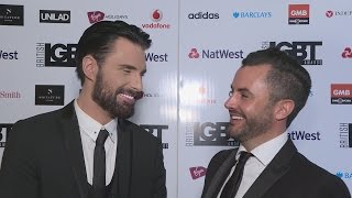 Rylan Clark-Neal jokes husband Dan is a 'headache' at LGBT Awards
