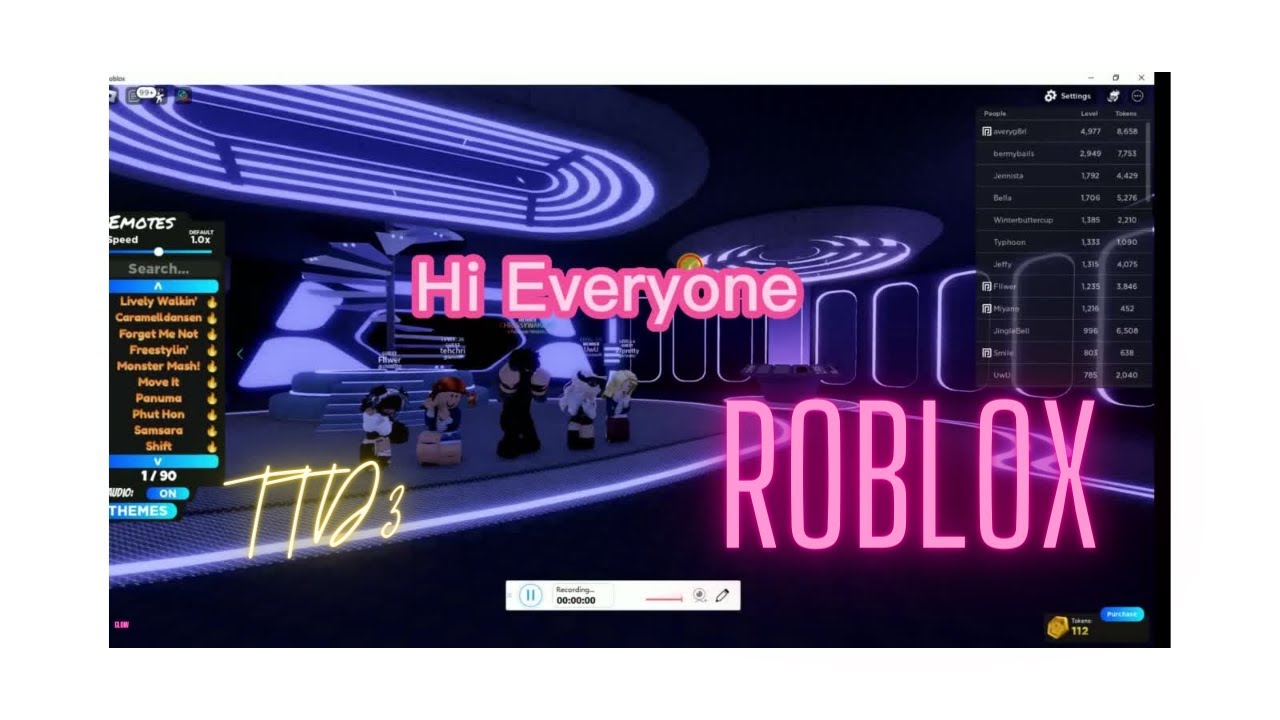 Just Dance In Roblox TTD3 - YouTube