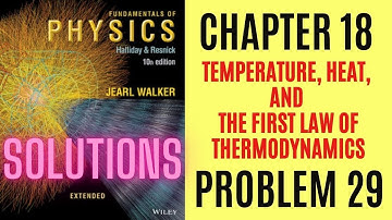 Halliday resnick chapter 18 problem 29 solution | Fundamentals of physics 10e solutions