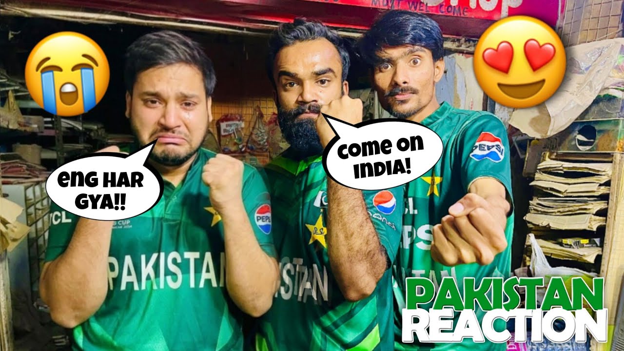 INDIA Into The Final Again 😱 | Pak Public Reaction on Ind vs Eng | Youngsters Ki Vynz 