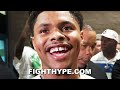 SHAKUR STEVENSON WARNS DEVIN HANEY &quot;CAN&#39;T F*CK WITH ME&quot;; LAUGHS AT GERVONTA DAVIS VS. HANEY QUESTION