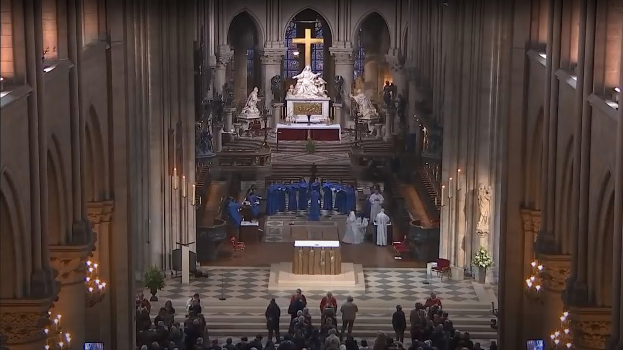 Watch Dernière polyphonie à Notre-Dame - Messe des Rameaux 2019 on YouTube Watch Dernière polyphonie à Notre-Dame - Messe des Rameaux 2019 on YouTube