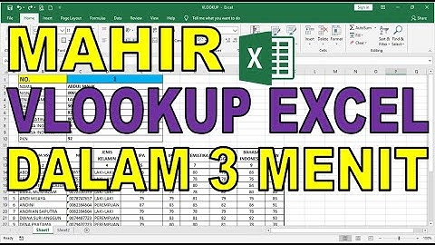 Mahir Vlookup Excel Dalam 3 Menit
