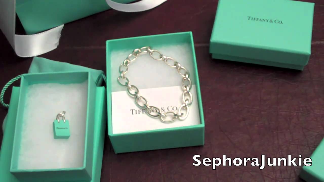tiffany & co charm bracelet