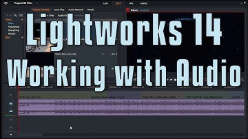 Lightworks 14 - Working with Audio